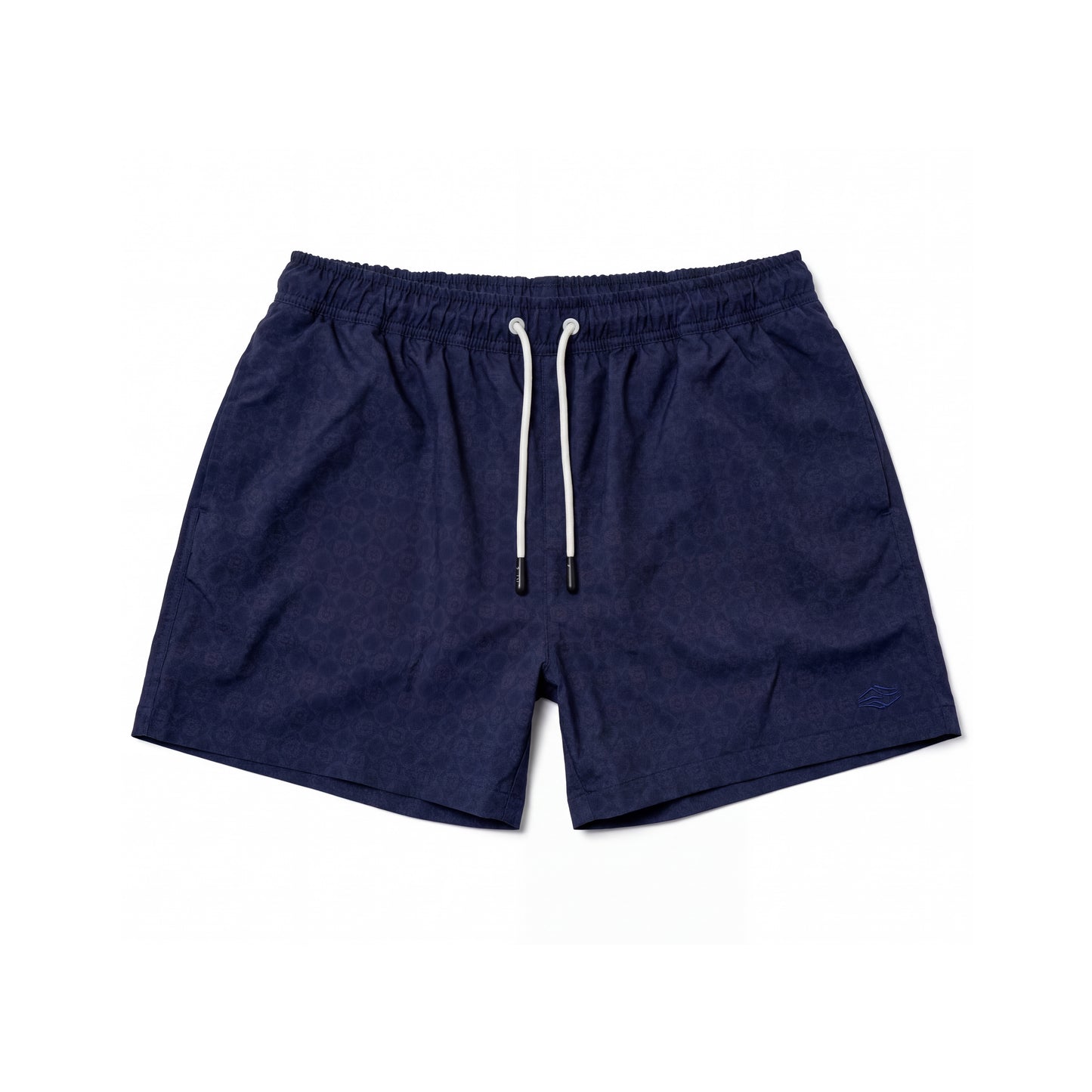 Navy Mandala Swim Shorts