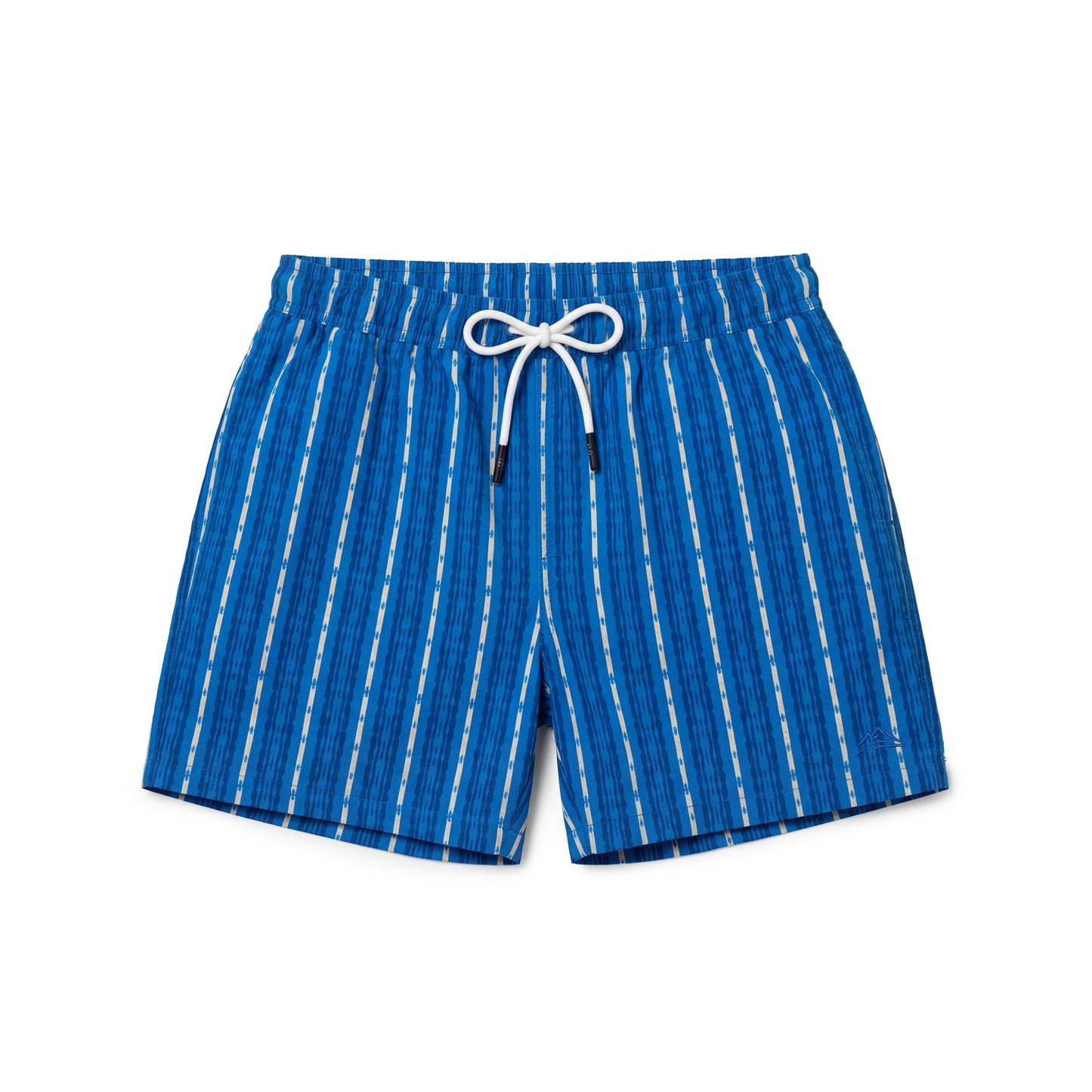 Dark Blue and Beige Coastal Mirage swimwear