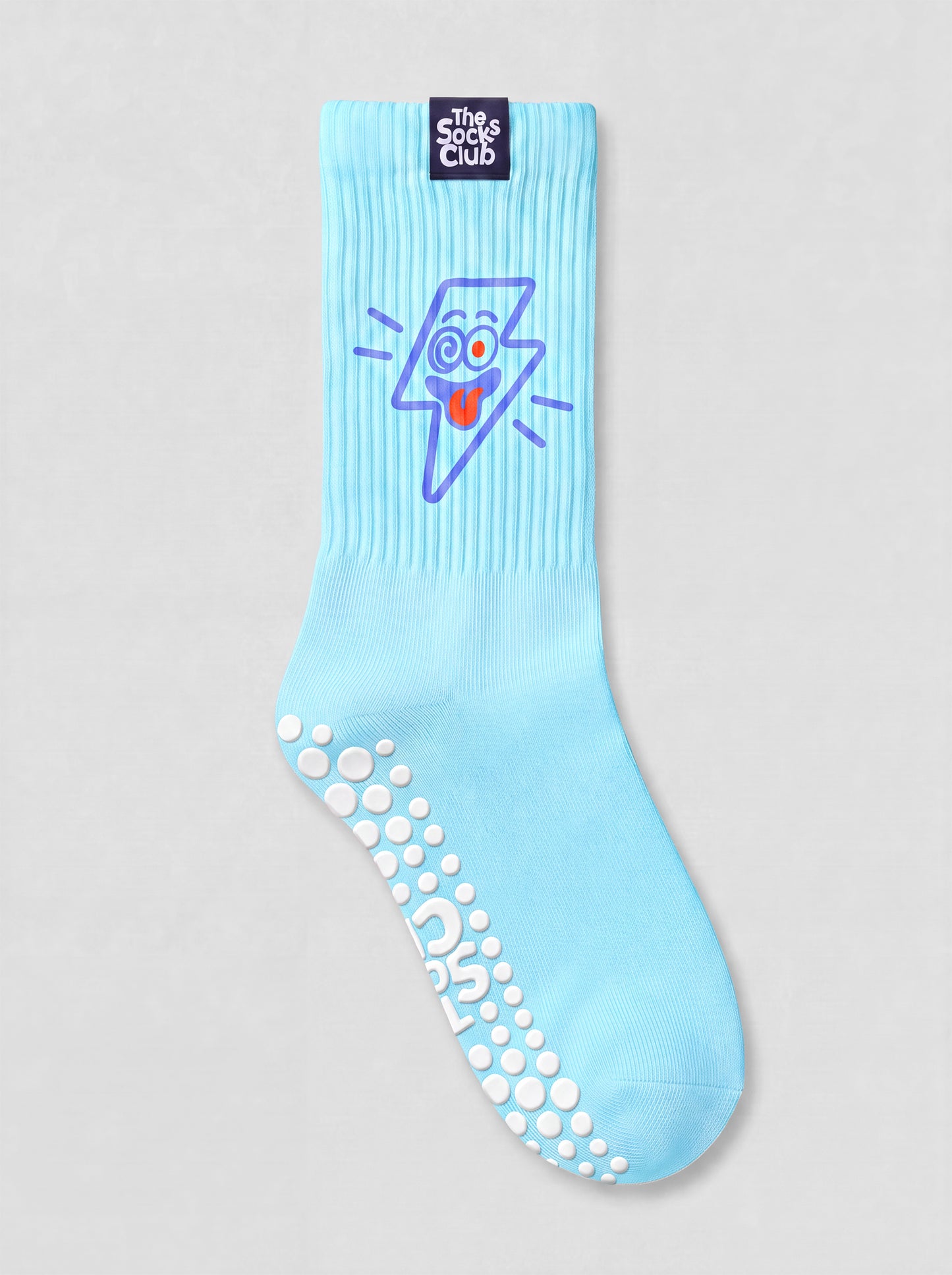 Electric Bolt - Pilates Cyan Socks