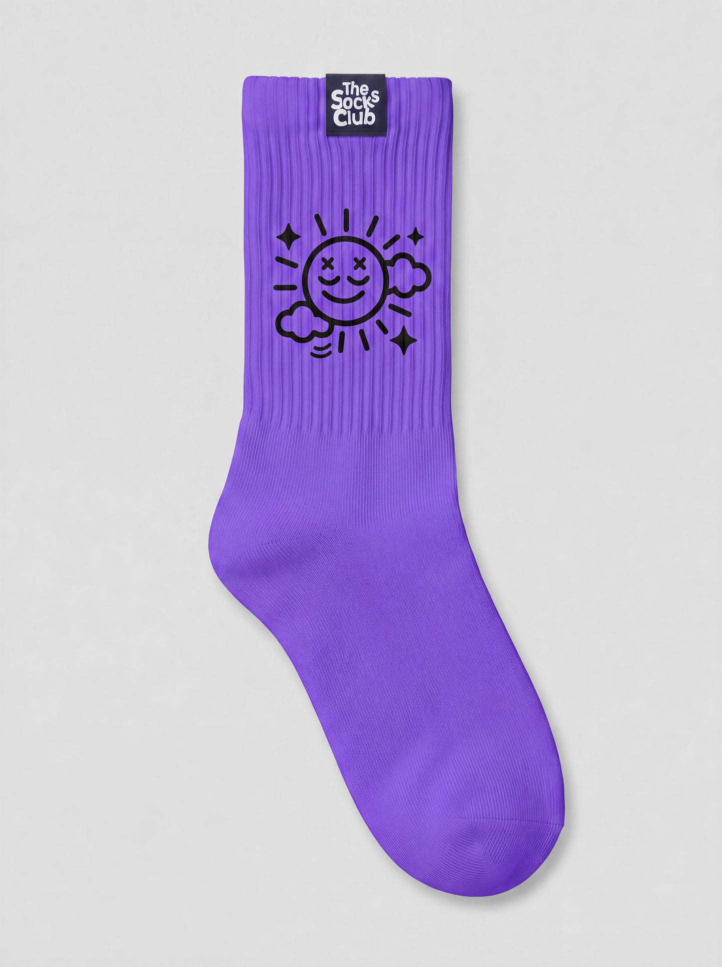Sunny Daze - Regular Purple Socks
