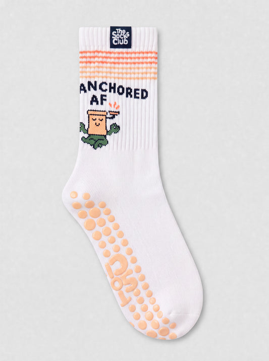 Balanced AF - Pilates White Socks