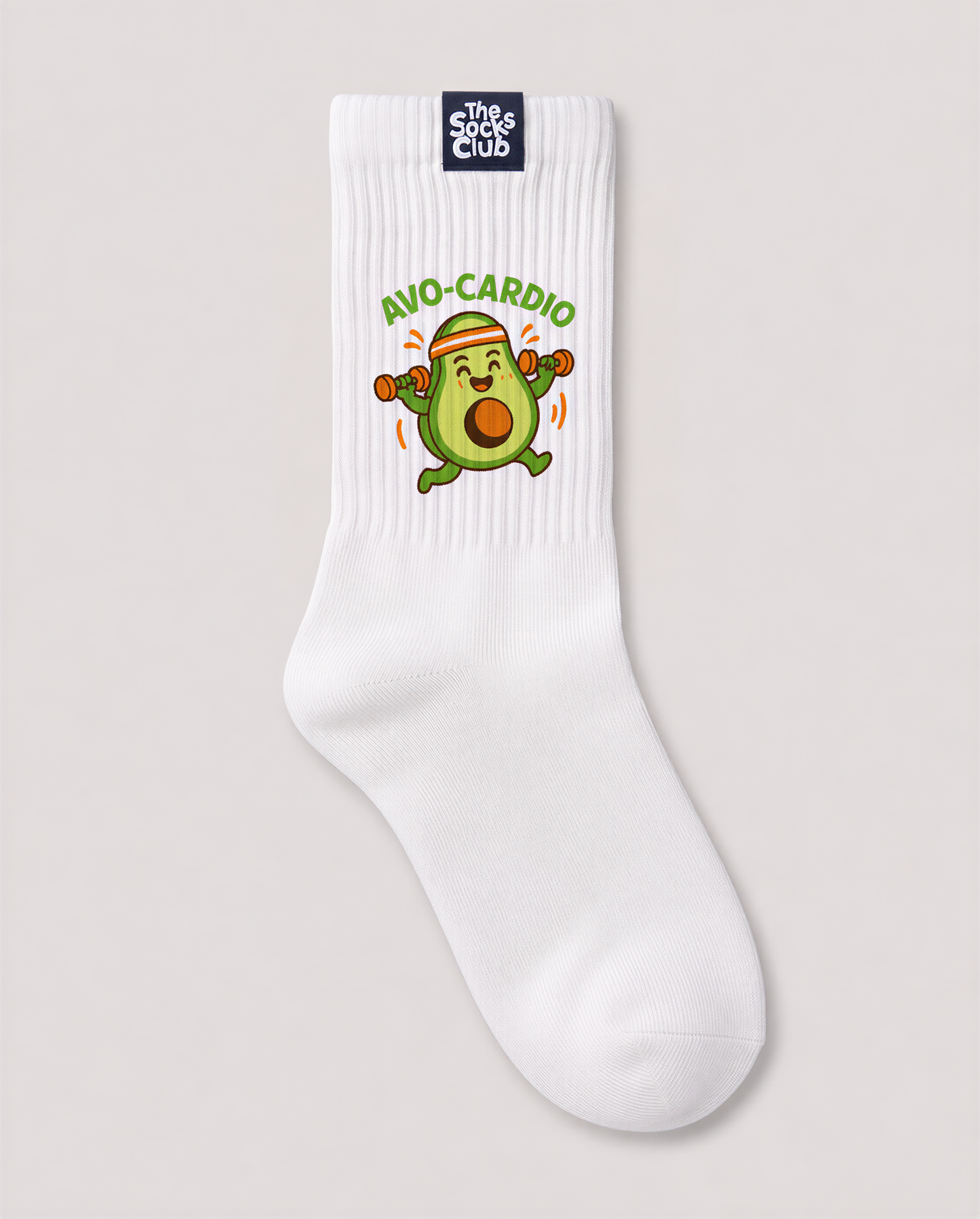 Avo-Cardio - Regular White Socks