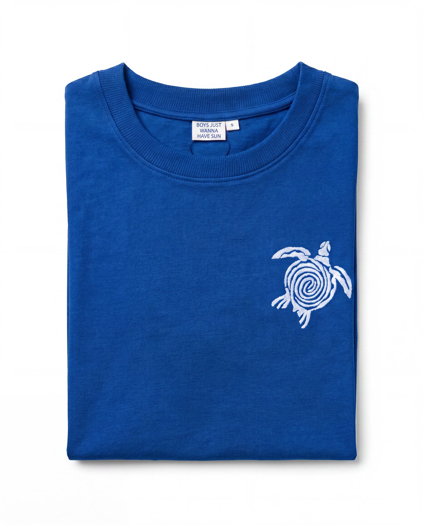 Sea Turtle Tee – Azure Blue