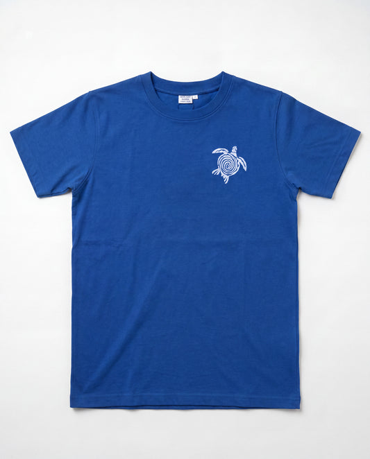 Sea Turtle Tee – Azure Blue