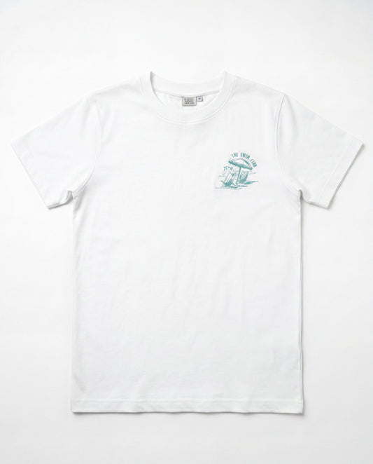 Beach Bench Tee – White