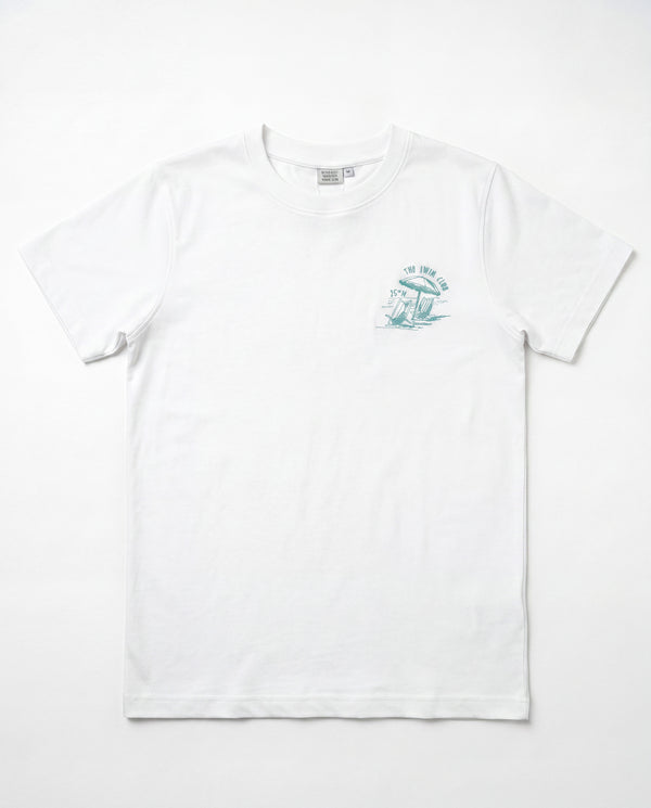 Beach Bench Tee – White