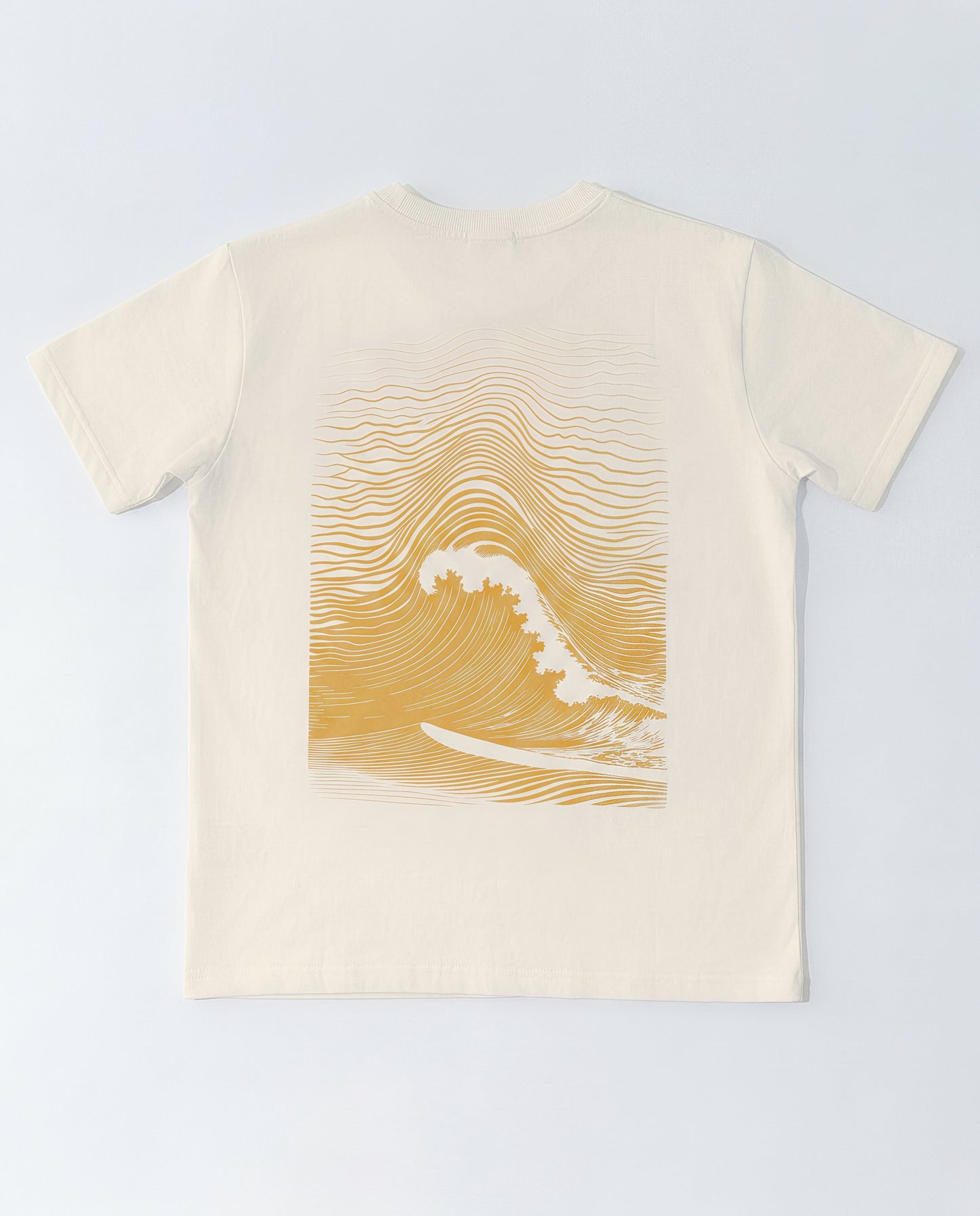 The Swim Club Beige Tee — Heat Mirage