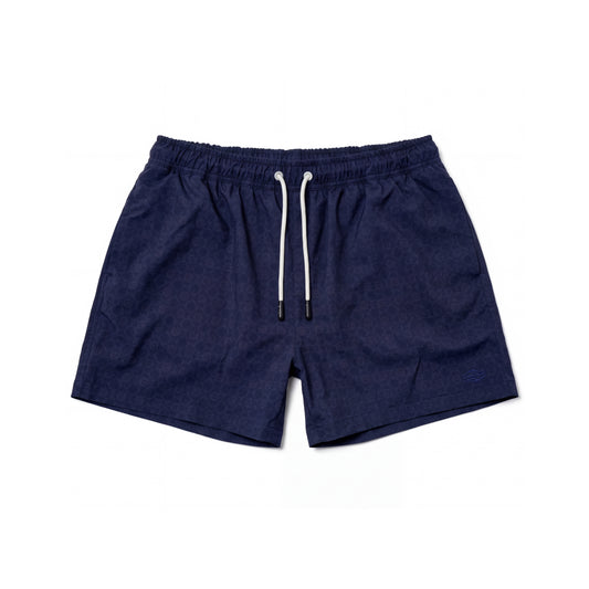 Navy Mandala Swim Shorts