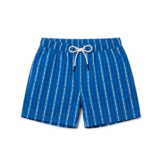 Dark Blue and Beige Coastal Mirage swimwear