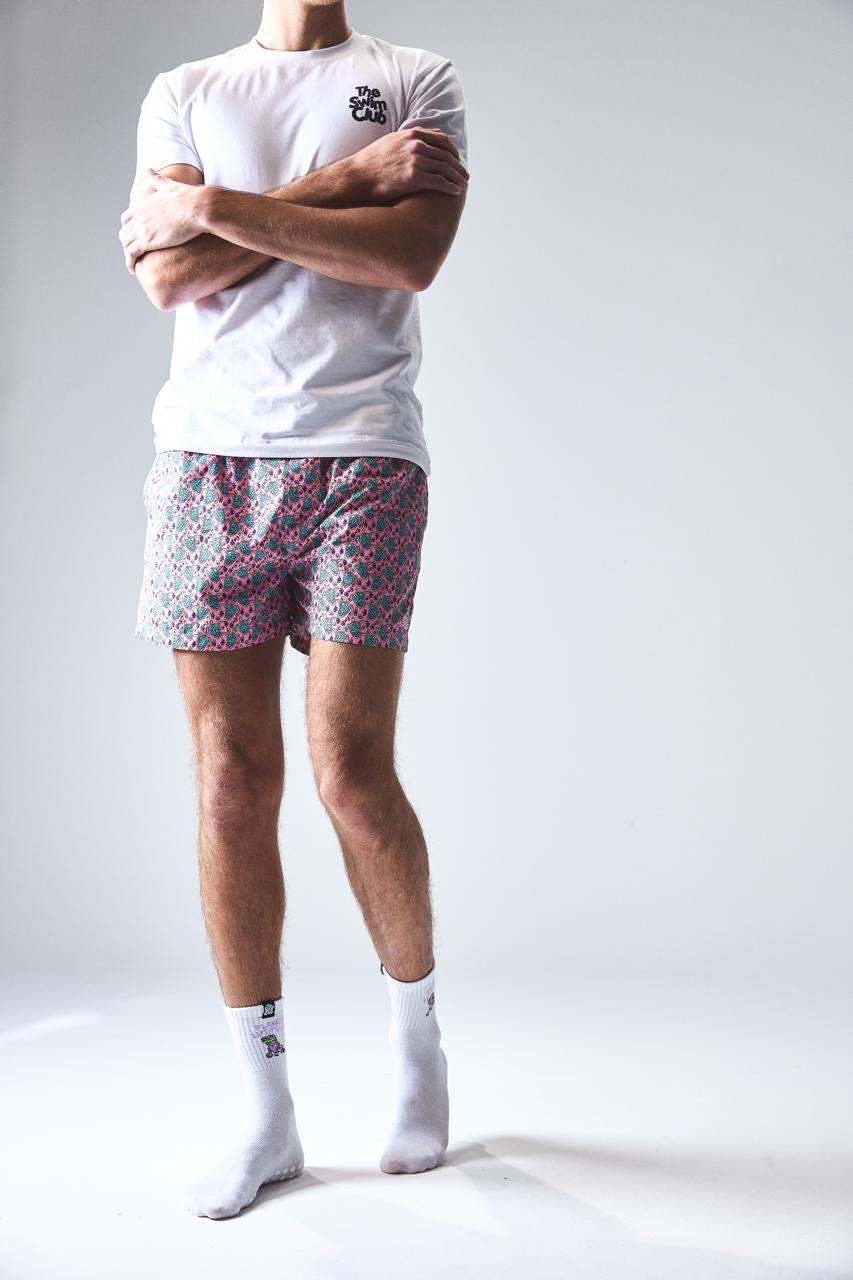 Pink Ocean Wanderer Swim Shorts