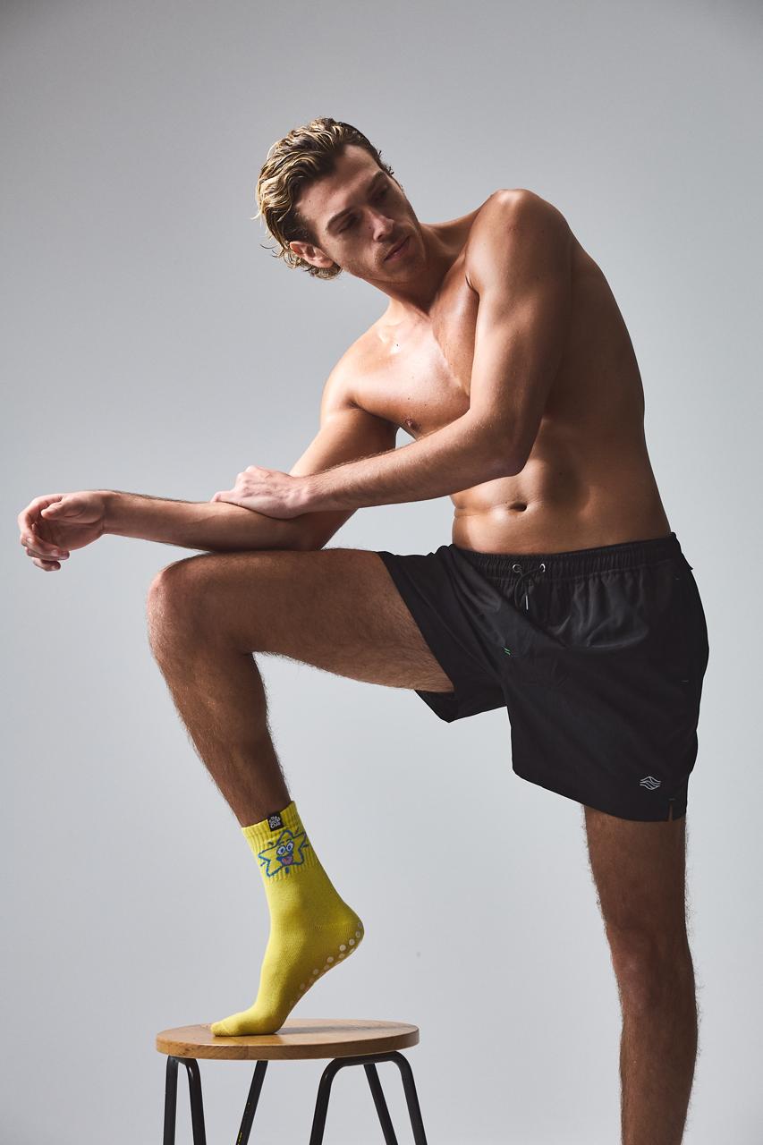 Black Gym to Swim Performance Shorts